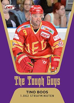 2013-14 Playercards Inside (DEL) - The Tough Guys #DEL-TT10 Tino Boos Front