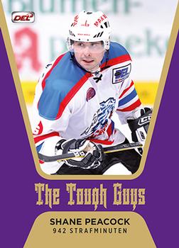 2013-14 Playercards Inside (DEL) - The Tough Guys #DEL-TT14 Shane Peacock Front