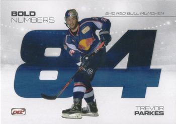 2018-19 Playercards (DEL) - Bold Numbers #DEL-BN10 Trevor Parkes Front