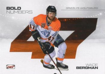 2018-19 Playercards (DEL) - Bold Numbers #DEL-BN14 Wade Bergman Front
