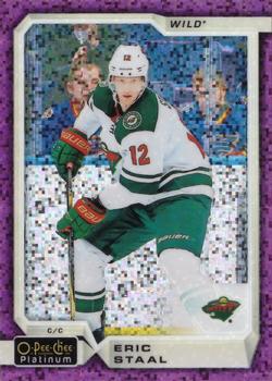 2018-19 O-Pee-Chee Platinum - Violet Pixels #48 Eric Staal Front