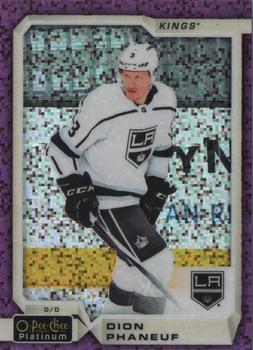 2018-19 O-Pee-Chee Platinum - Violet Pixels #107 Dion Phaneuf Front