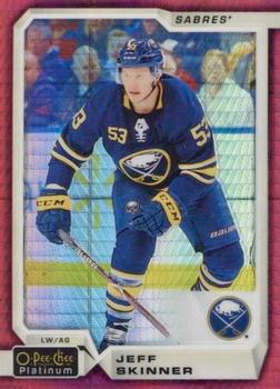 2018-19 O-Pee-Chee Platinum - Red Prism #36 Jeff Skinner Front