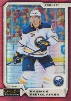 2018-19 O-Pee-Chee Platinum - Red Prism #64 Rasmus Ristolainen Front