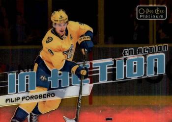 2018-19 O-Pee-Chee Platinum - In Action #IA-17 Filip Forsberg Front