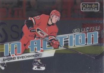 2018-19 O-Pee-Chee Platinum - In Action #IA-24 Andrei Svechnikov Front