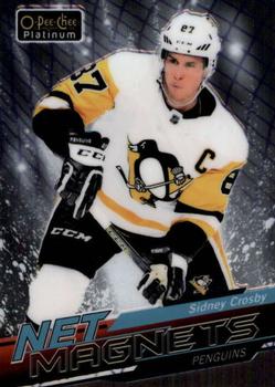 2018-19 O-Pee-Chee Platinum - Net Magnets #NM-5 Sidney Crosby Front