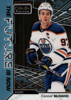 2018-19 O-Pee-Chee Platinum - The Future Is Now #FN-1 Connor McDavid Front