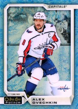 2018-19 O-Pee-Chee Platinum - Arctic Freeze #50 Alex Ovechkin Front