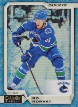 2018-19 O-Pee-Chee Platinum - Arctic Freeze #61 Bo Horvat Front
