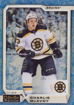 2018-19 O-Pee-Chee Platinum - Arctic Freeze #99 Charlie McAvoy Front