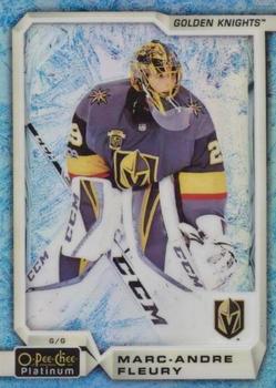 2018-19 O-Pee-Chee Platinum - Arctic Freeze #120 Marc-Andre Fleury Front