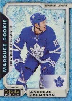 2018-19 O-Pee-Chee Platinum - Arctic Freeze #197 Andreas Johnsson Front