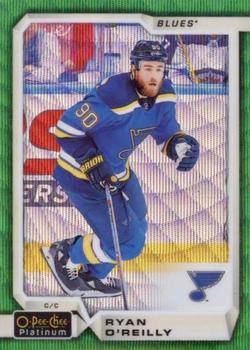 2018-19 O-Pee-Chee Platinum - Emerald Surge #12 Ryan O'Reilly Front