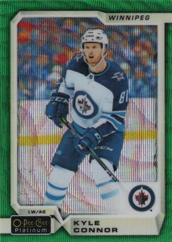 2018-19 O-Pee-Chee Platinum - Emerald Surge #74 Kyle Connor Front