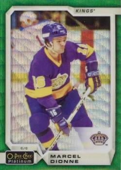 2018-19 O-Pee-Chee Platinum - Emerald Surge #147 Marcel Dionne Front