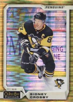 2018-19 O-Pee-Chee Platinum - Seismic Gold #20 Sidney Crosby Front