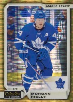 2018-19 O-Pee-Chee Platinum - Seismic Gold #57 Morgan Rielly Front