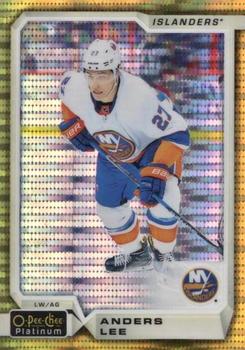 2018-19 O-Pee-Chee Platinum - Seismic Gold #59 Anders Lee Front