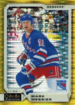 2018-19 O-Pee-Chee Platinum - Seismic Gold #142 Mark Messier Front
