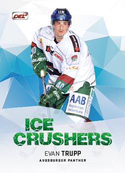 2016-17 German DEL Playercards Basic - Ice Crushers #DEL-IC 01 Evan Trupp Front