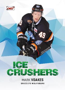 2016-17 German DEL Playercards Basic - Ice Crushers #DEL-IC 10 Mark Voakes Front
