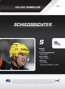 2009-10 Playercards Preview Serie (DEL) #66 Roland Aumuller Back
