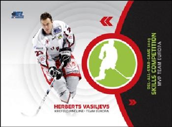 2009-10 Playercards Preview Serie (DEL) - Skills Competition #SC 06 Herberts Vasiljevs Front