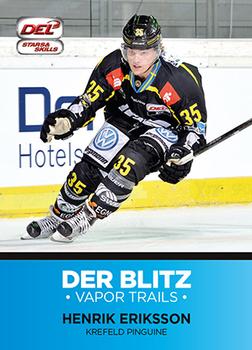 2015-16 Playercards Basic Serie 1 (DEL) - Der Blitz #DEL-VT02 Henrik Eriksson Front