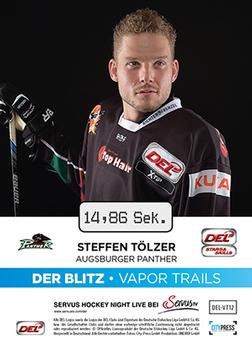 2015-16 Playercards Basic Serie 1 (DEL) - Der Blitz #DEL-VT12 Steffen Tolzer Back