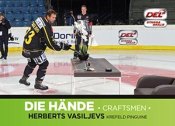2015-16 Playercards Basic Serie 1 (DEL) - Die Hande #DEL-CR05 Herberts Vasiljevs Front