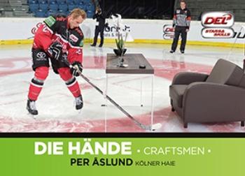 2015-16 Playercards Basic Serie 1 (DEL) - Die Hande #DEL-CR10 Per Aslund Front
