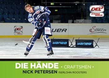2015-16 Playercards Basic Serie 1 (DEL) - Die Hande #DEL-CR14 Nick Petersen Front