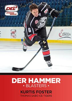 2015-16 Playercards Basic Serie 1 (DEL) - Der Hammer #DEL-BL01 Kurtis Foster Front