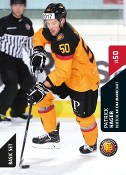 2015-16 Playercards Basic Serie 2 (DEL) #DEL-595 Patrick Hager Front