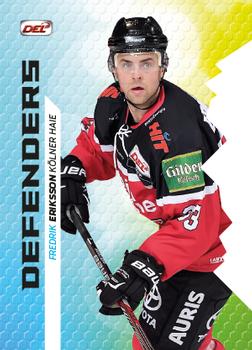 2015-16 Playercards Basic Serie 2 (DEL) - Defenders #DEL-DF06 Fredrik Eriksson Front