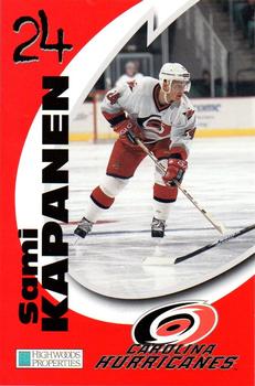 1998-99 Carolina Hurricanes #NNO Sami Kapanen Front