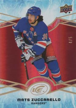 2018-19 Upper Deck Ice - Red #7 Mats Zuccarello Front
