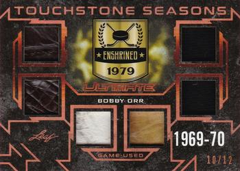 2018-19 Leaf Ultimate - Touchstone Seasons #TS-02 Bobby Orr Front