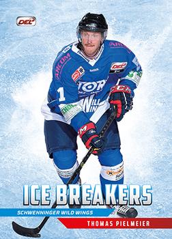 2014-15 Playercards (DEL) - Ice Breakers #DEL-IB12 Thomas Pielmeier Front