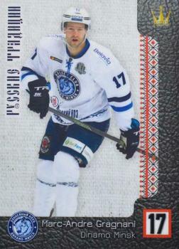 2017-18 Corona KHL Russian Traditions (unlicensed) #42 Marc-Andre Gragnani Front