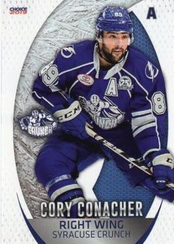 2018-19 Choice Syracuse Crunch (AHL) #6 Cory Conacher Front