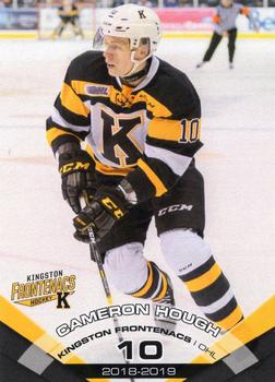 2018-19 Extreme Kingston Frontenacs (OHL) #23 Cameron Hough Front