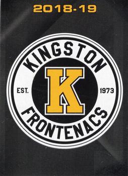 2018-19 Extreme Kingston Frontenacs (OHL) #NNO Kingston Frontenacs Front