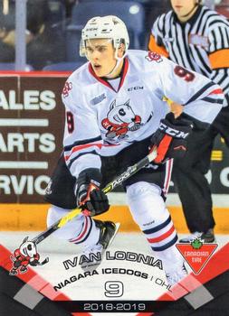 2018-19 Extreme Niagara IceDogs (OHL) #5 Ivan Lodnia Front