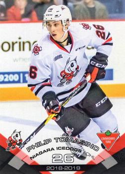 2018-19 Extreme Niagara IceDogs (OHL) #14 Philip Tomasino Front