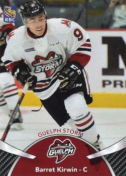 2018-19 Guelph Storm (OHL) Police #A-04 Barret Kirwin Front