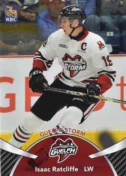 2018-19 Guelph Storm (OHL) Police #A-11 Isaac Ratcliffe Front