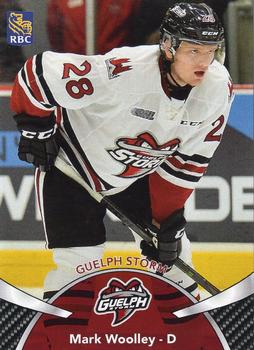 2018-19 Guelph Storm (OHL) Police #A-12 Mark Woolley Front
