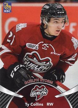 2018-19 Guelph Storm (OHL) Police #B-08 Ty Collins Front